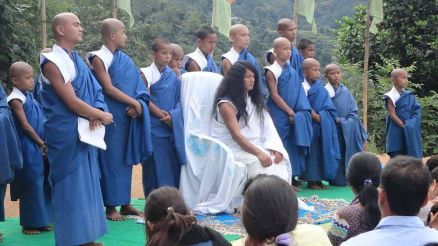 Police search Bomjan’s ashram