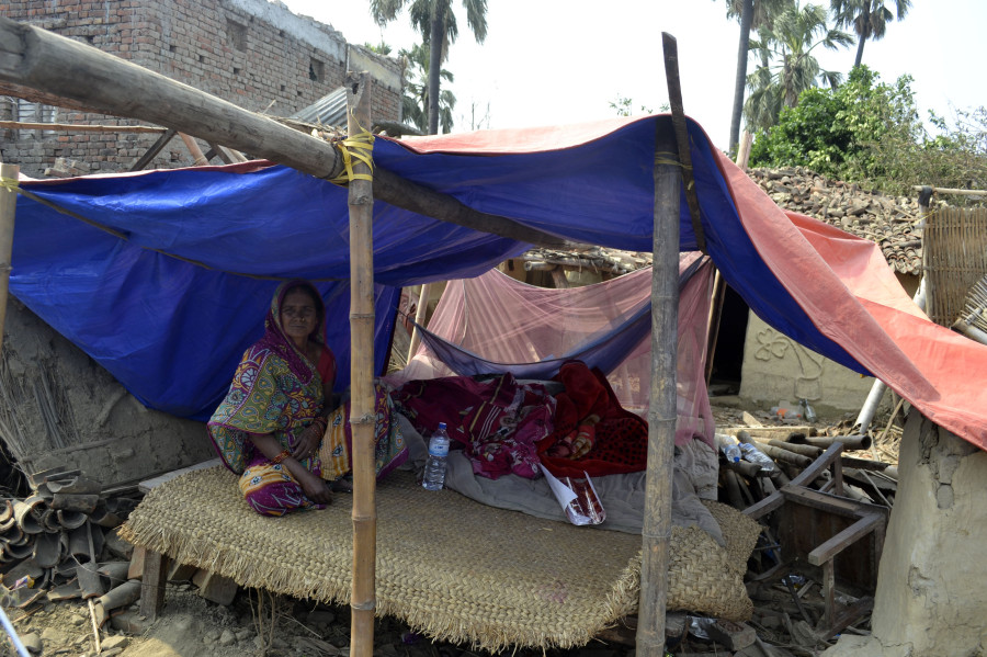 Rainstorm victims demand authorities to start reconstruction