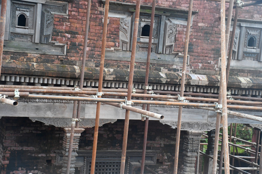 Locals express concerns about the reconstruction of historic Bhairavi Temple