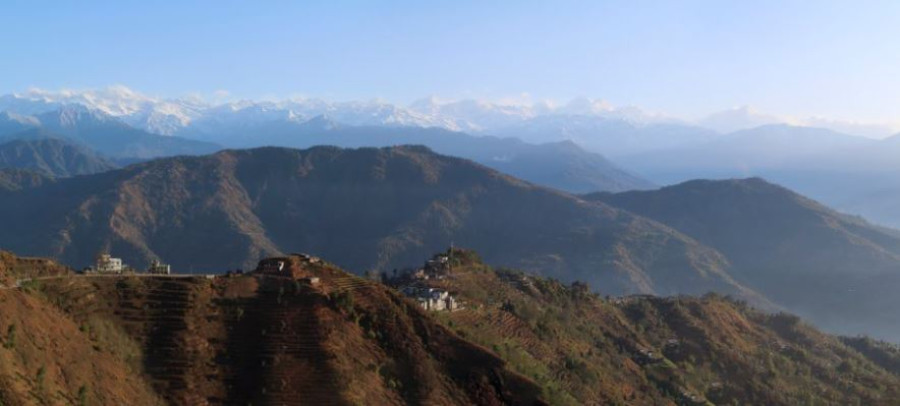 Just a two-hour drive from Kathmandu, Bhotechaur offers better views than those from Nagarkot or Dhulikhel