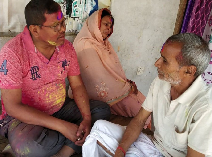 Holi was colourless and joyless for families of those martyred during the 2015 Madhes protests