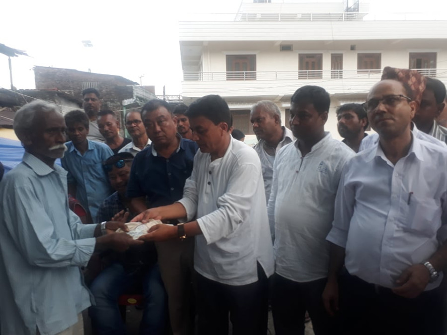 Butwal evicts squatters from public land to construct covered hall