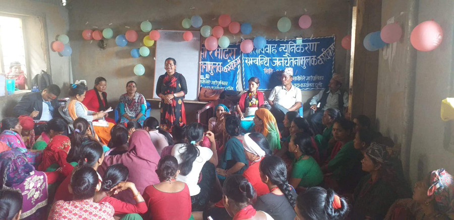 Sanibheri Municipality takes strict measures to curb child marriage