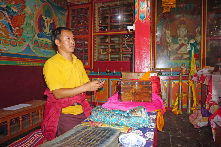 Appointing the middle child as a lama in gumbas may no longer be the norm