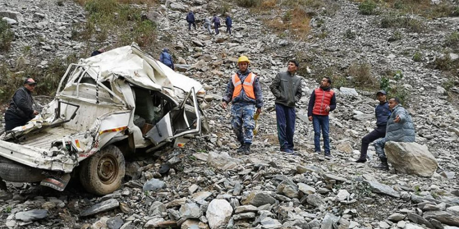 All 11 passengers dead, driver injured in Darchula jeep accident