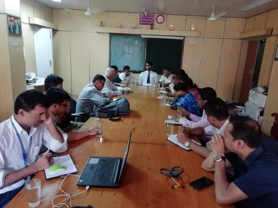Two wards of Dharan sub-metropolis declared crisis-hit zones over dengue fever