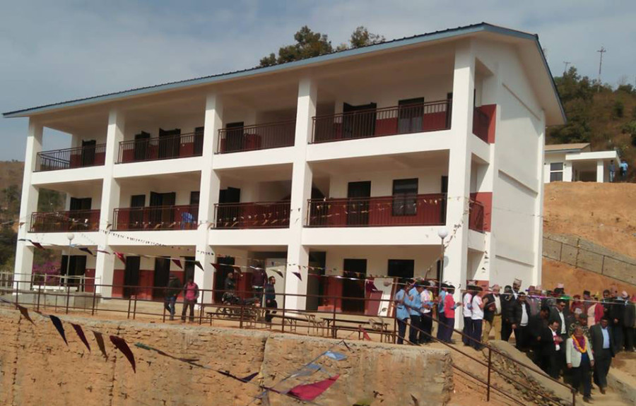 Nearly 300 quake-ravaged schools rebuilt in Gorkha