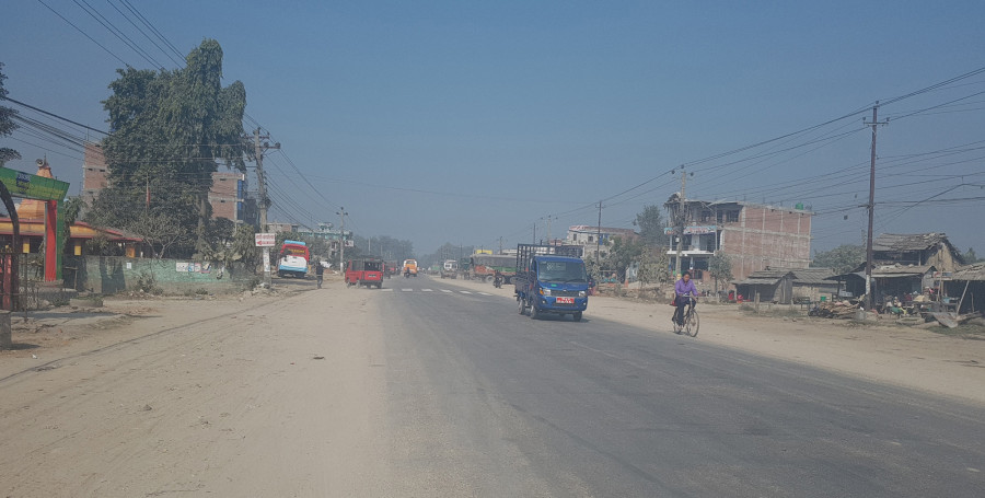 Surveyors plot land by breaching highway buffer regulation