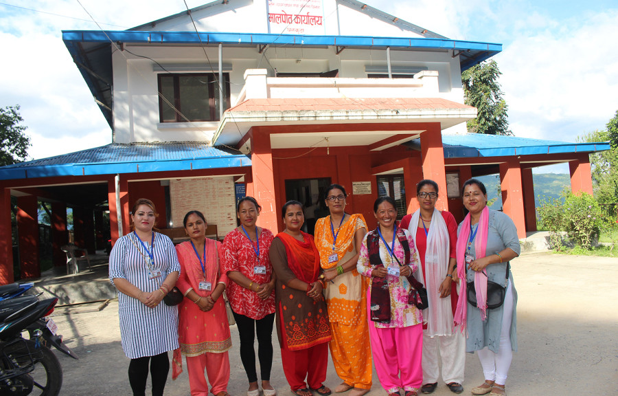 Women actively working as paralegal practitioners in Dhankuta