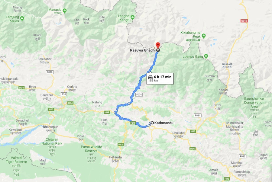 Nepal, China sign MoU to develop 50-km road linking Kathmandu and Rasuwagadi