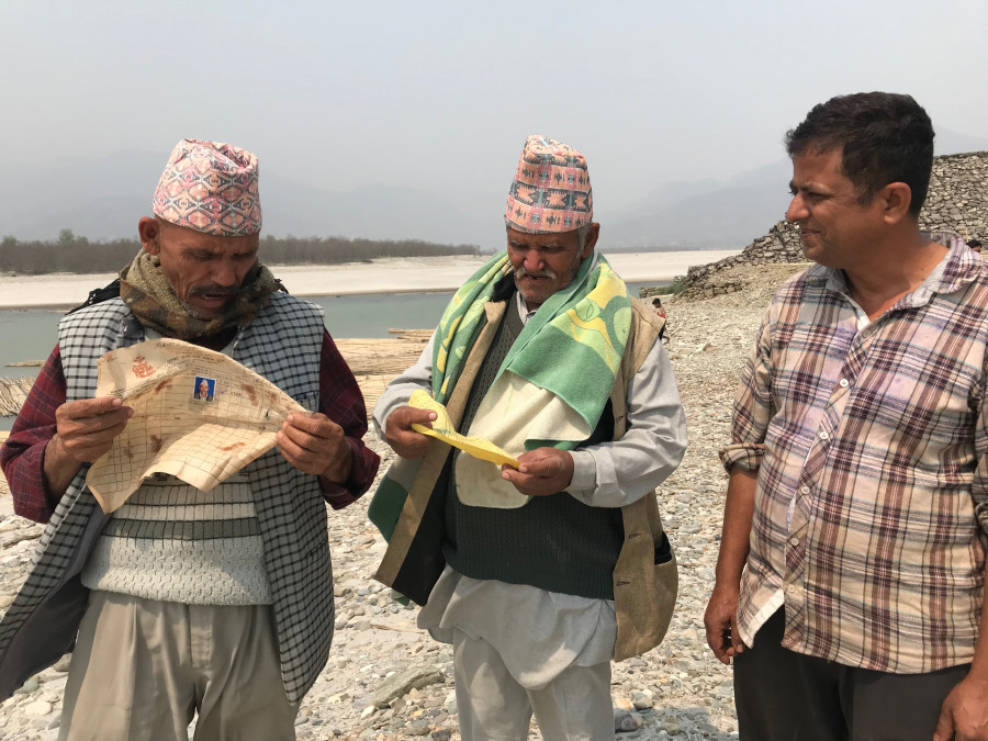 Koshi flood victims pay tax for inundated land