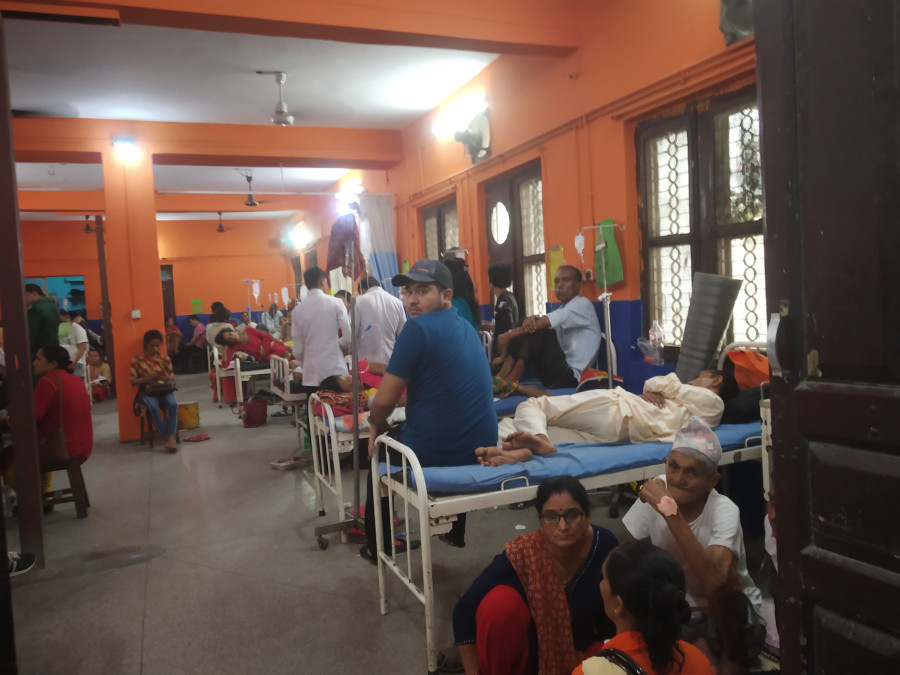 West Tarai in throes of summer heat; hospitals see patients’ influx