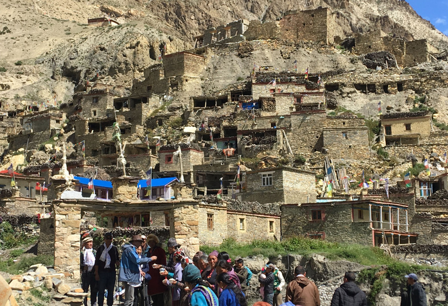 Two villages in Manang face shortage of salt
