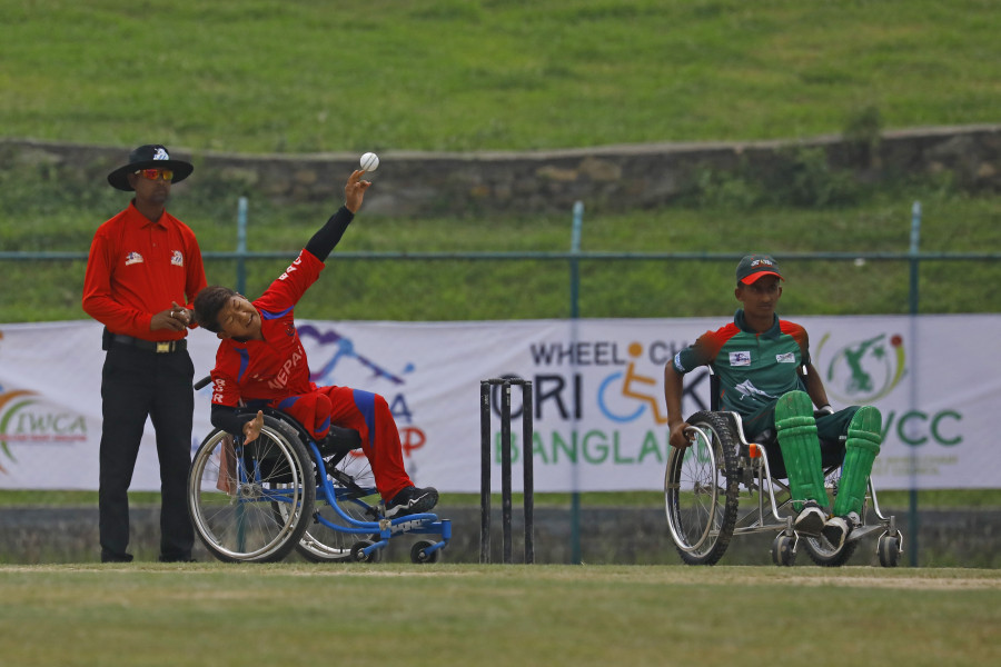 Nepal lose yet again in Wheelchair cricket