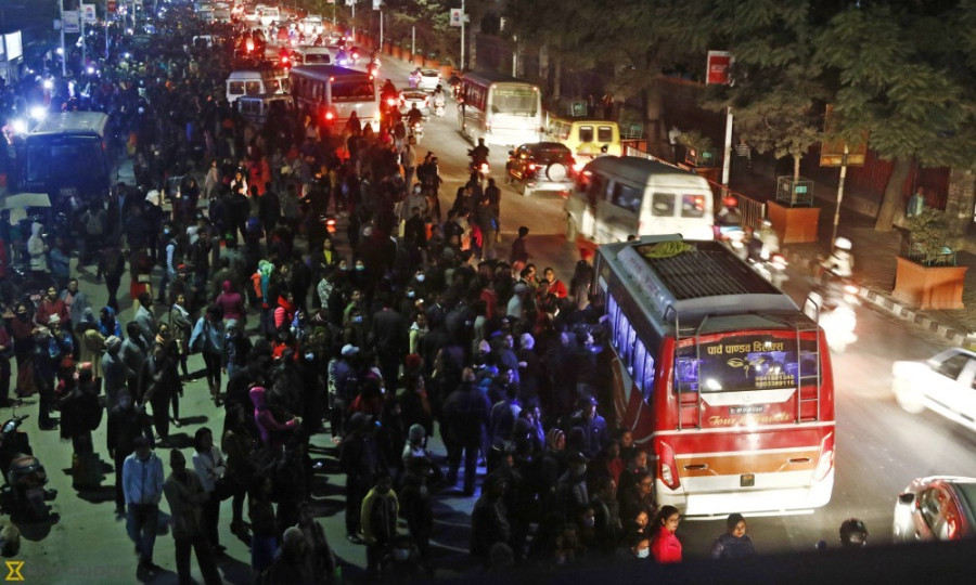 Transport Department plans to resume night bus service in Kathmandu