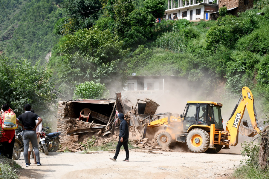 Galchhi-Rasuwagadhi road widening project begins