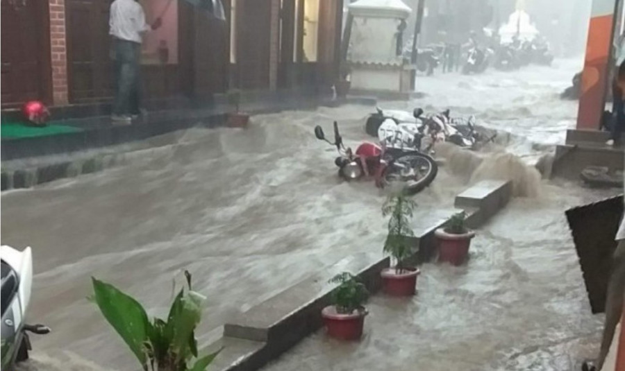 Locals of Patan worried about sewage backflow during monsoon