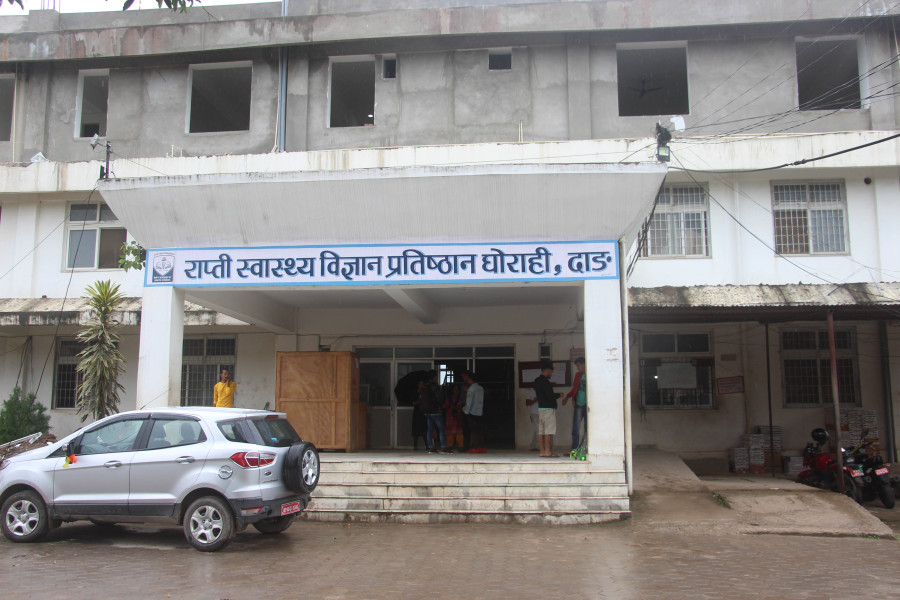 Health services at Rapti Academy of Health Sciences affected due to doctors’ protest
