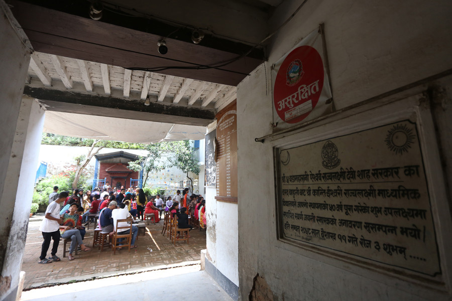 Lack of land halts reconstruction of around 300 quake-ravaged schools