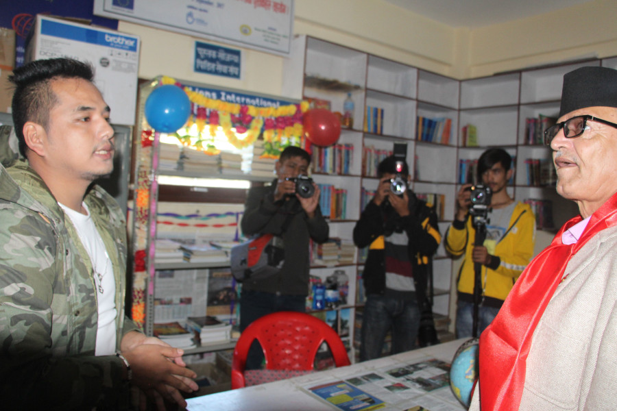 Bhimphedi inmates excited about a new library inside the prison