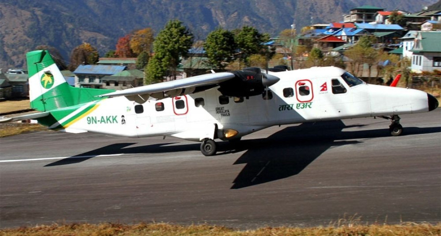Tara Air plane suffers runway excursion