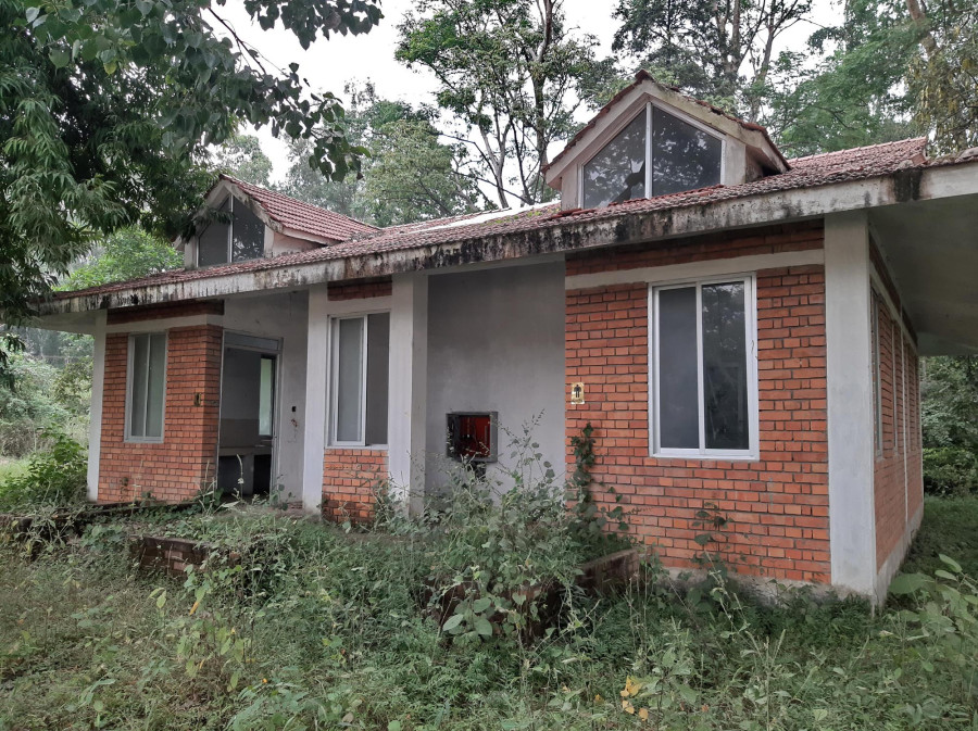 Lack of functional toilets in Mayadevi temple area compels Lumbini visitors to relieve themselves in the open