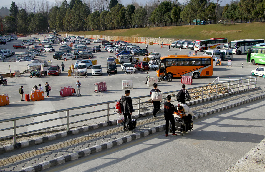 Long-winded route to the airport parking lot was opened in haste to 'show progress', officials say