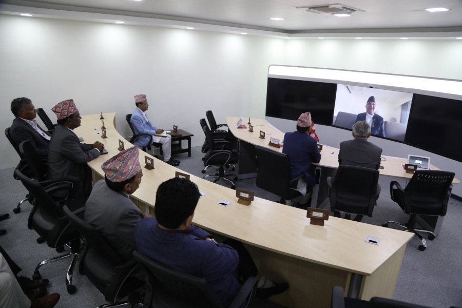 Oli holds teleconference again to show all is well, but many don't buy it