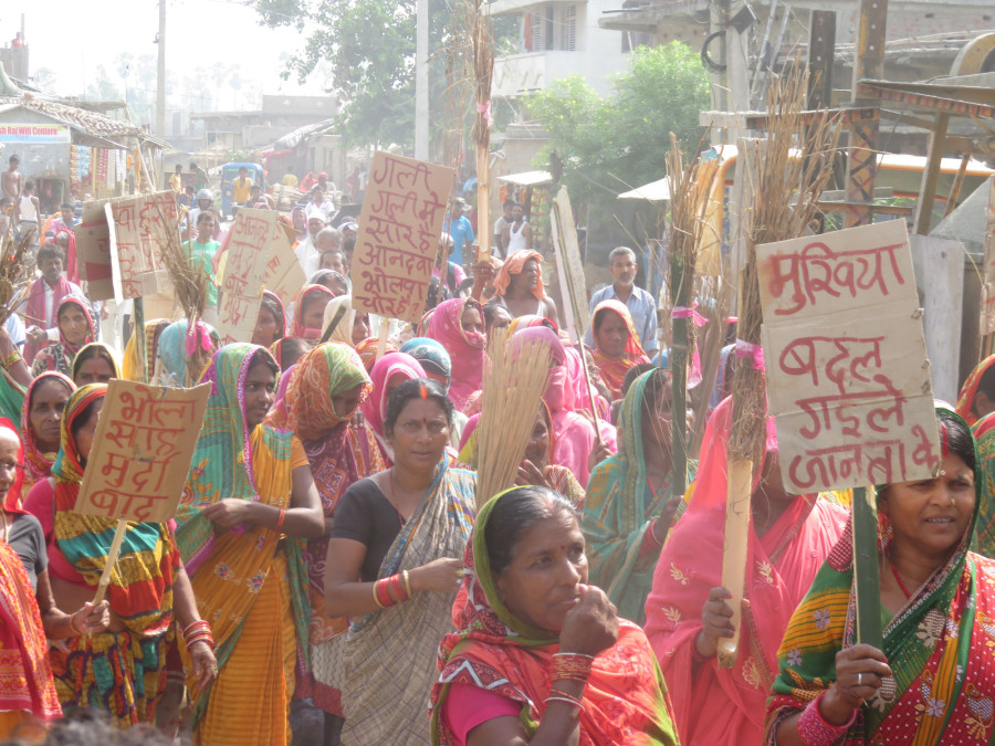 Windstorm victims protest after their names went missing from the beneficiary list