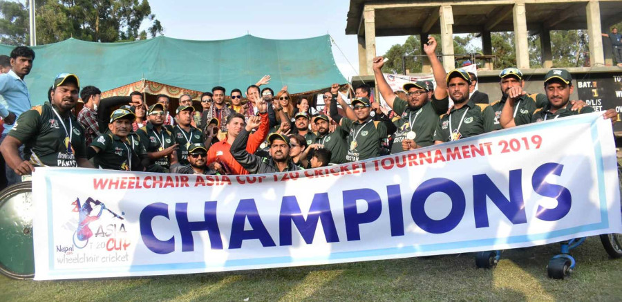 Pakistan win Wheelchair Asia Cup title