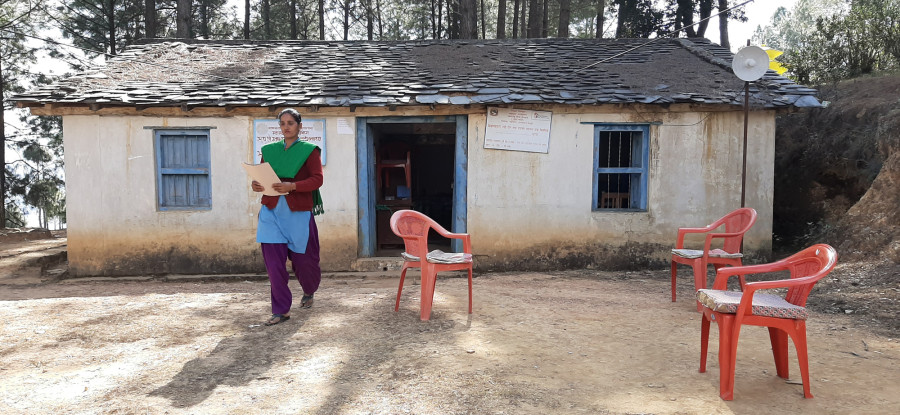 In Baitadi, an acute water shortage hits operations at health facilities