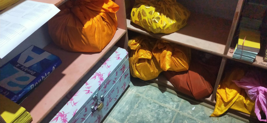 Millions of foreign currencies rotting away in Lumbini