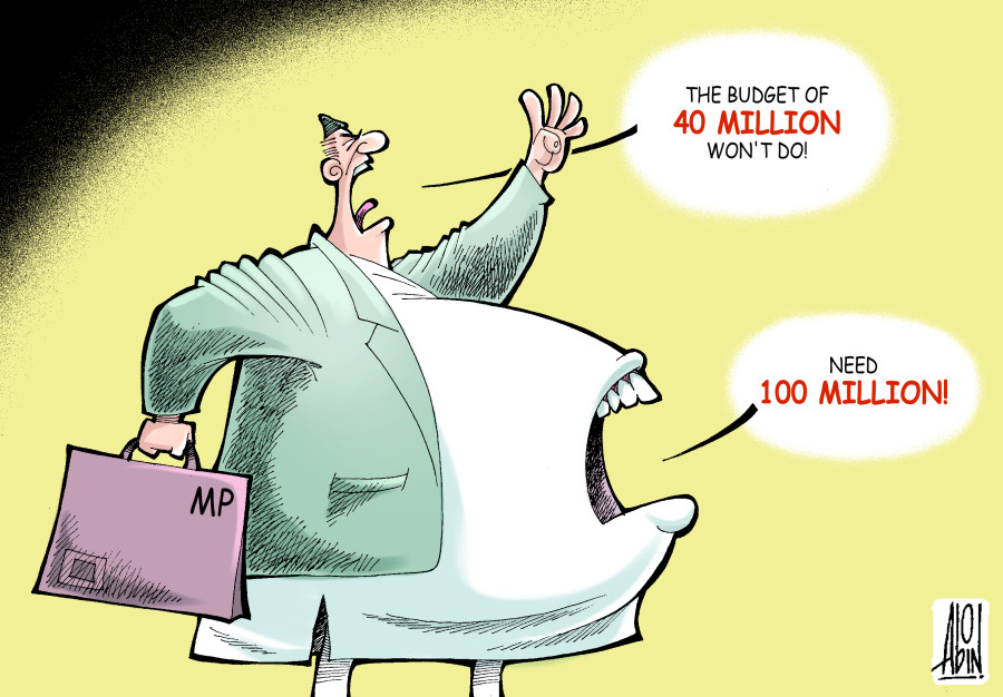 The million-rupee MPs