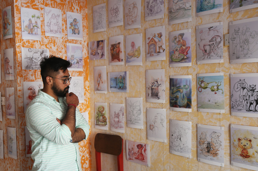 Meet the artist who journaled his life in art