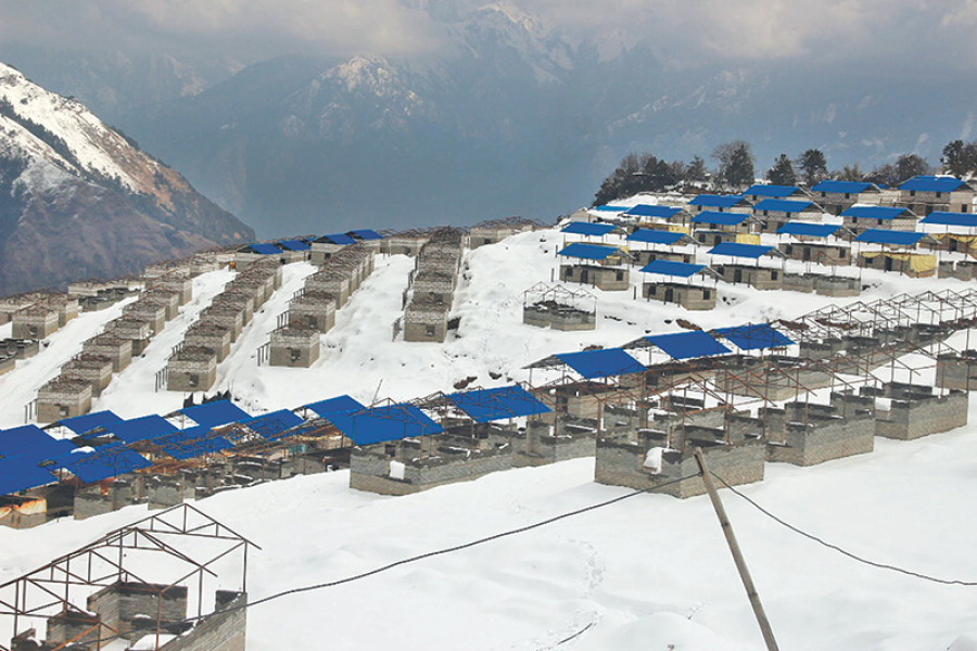 Winter takes its toll on earthquake survivors