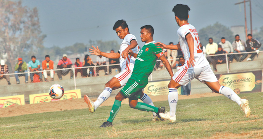 Army thump Kakarvitta to enter Itahari Cup final
