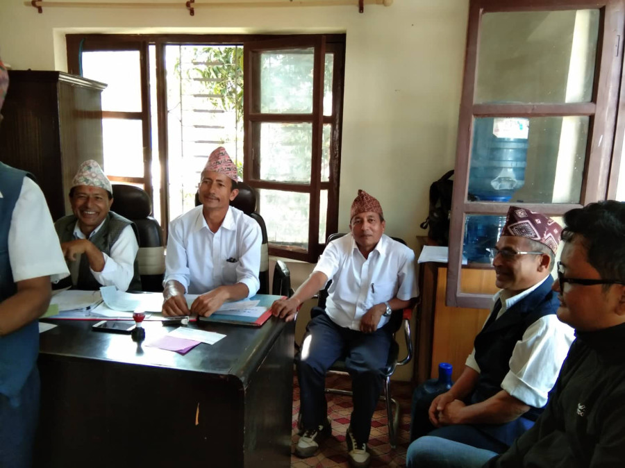 Division Road Office of Gandaki Province operating without a proper office building