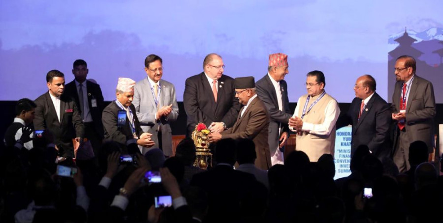 Investment Summit kicks off, PM Oli says Nepal is a virgin land for investment