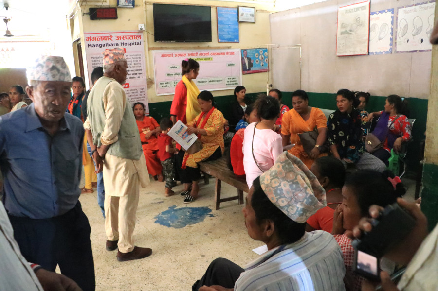 Too many patients, not enough doctors at Mangalbare Hospital in Morang