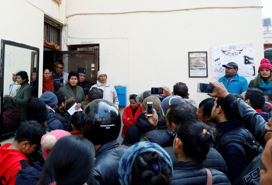 Tears and anger at a Lalitpur school after revelations about a teacher’s history of sexual abuse