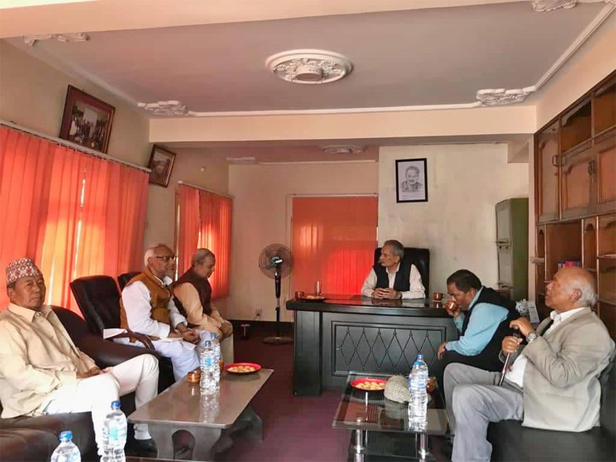 In quest for the ‘third force’, Bhattarai and Yadav discuss party merger