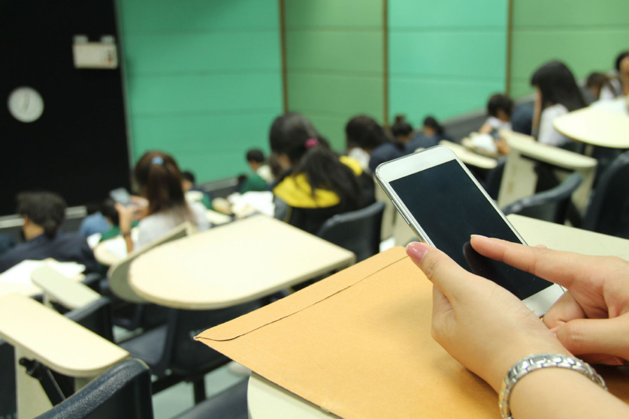 In some colleges, students say teachers are going through their phones