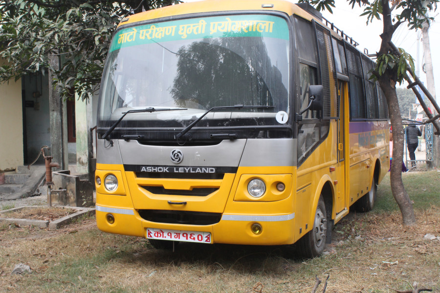 Soil-test van unused in Surunga due to lack of technicians