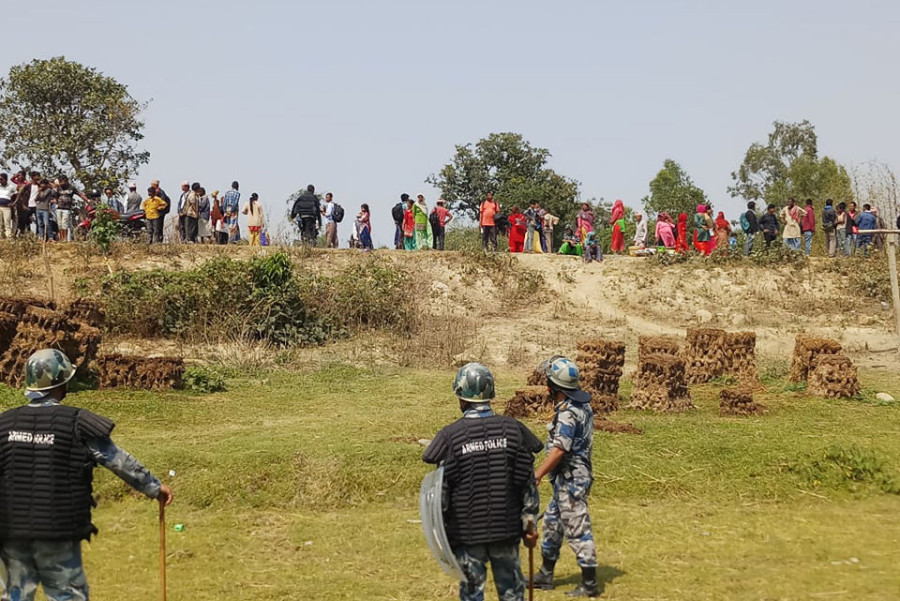 Police foil move to seize land owned by reserve