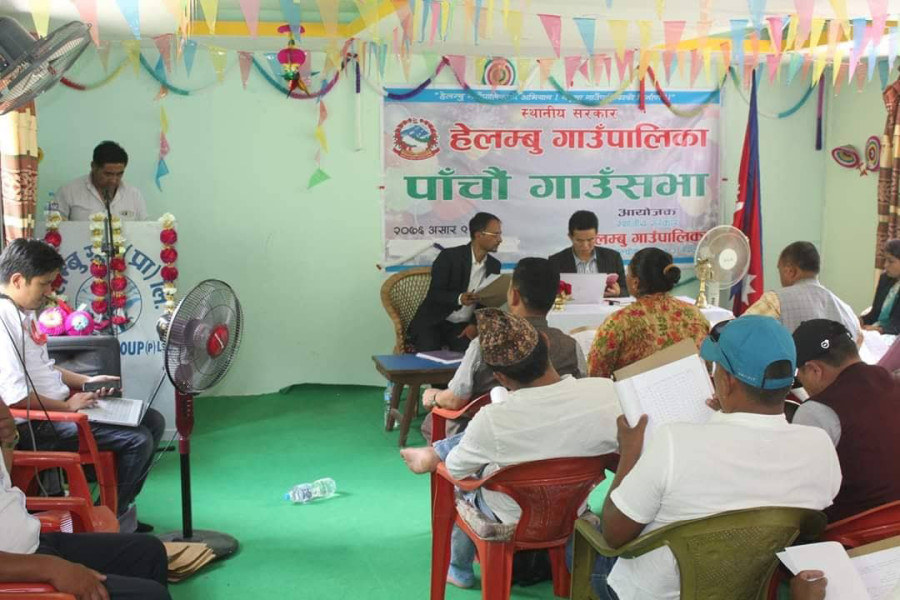 Helambu Rural Municipality to give allowance to widowers