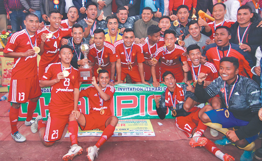 Army beat MMC to clinch Itahari Gold Cup title