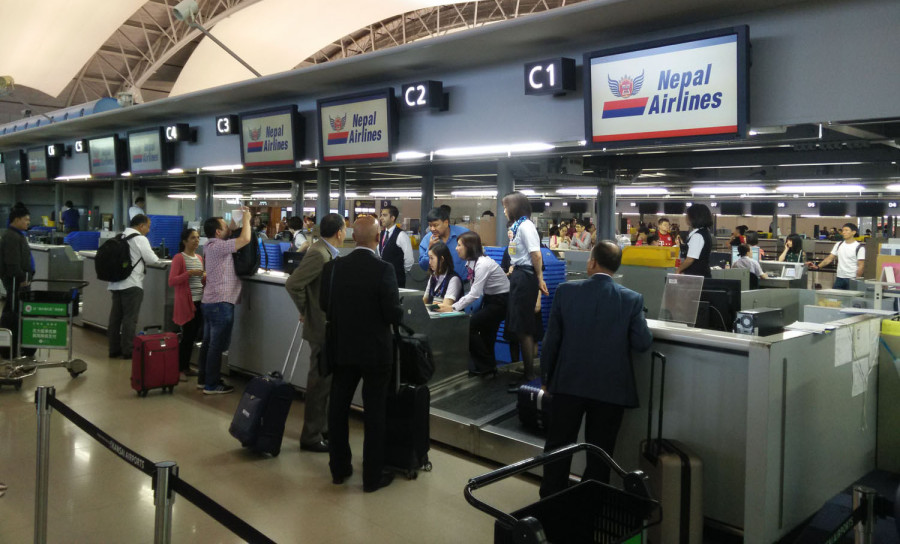Nepal Airlines slashes flight frequency to Japan within a week of resuming services