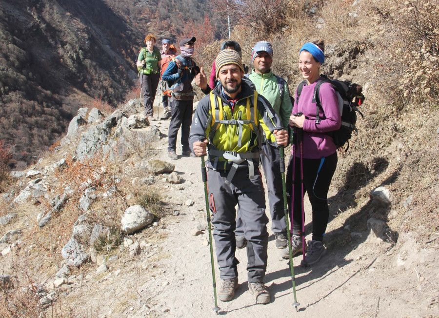 Hordes of tourists descend upon Langtang