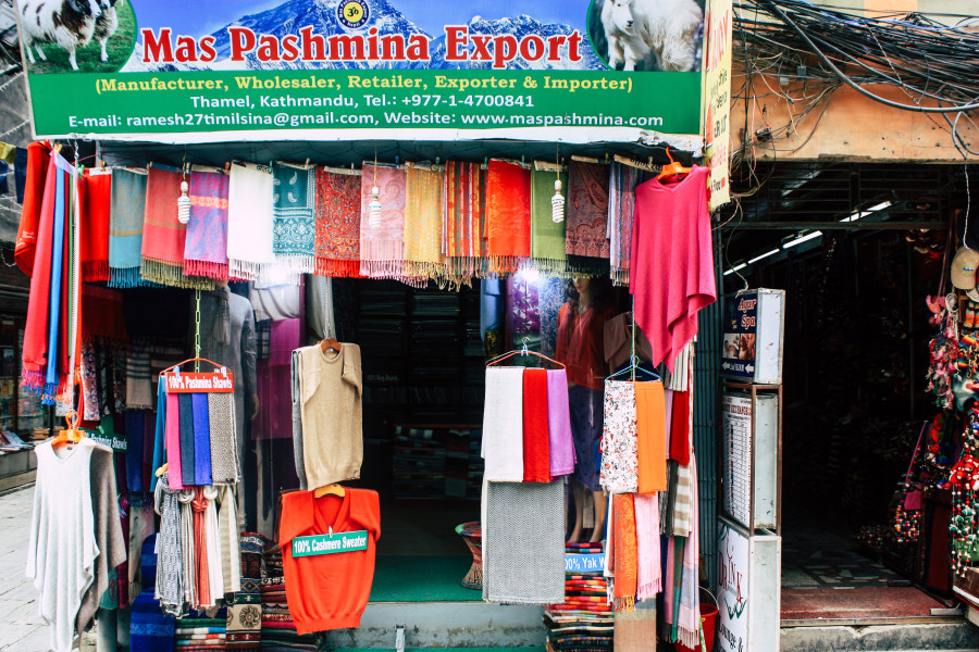 Pashmina exports in the first quarter down 27 percent