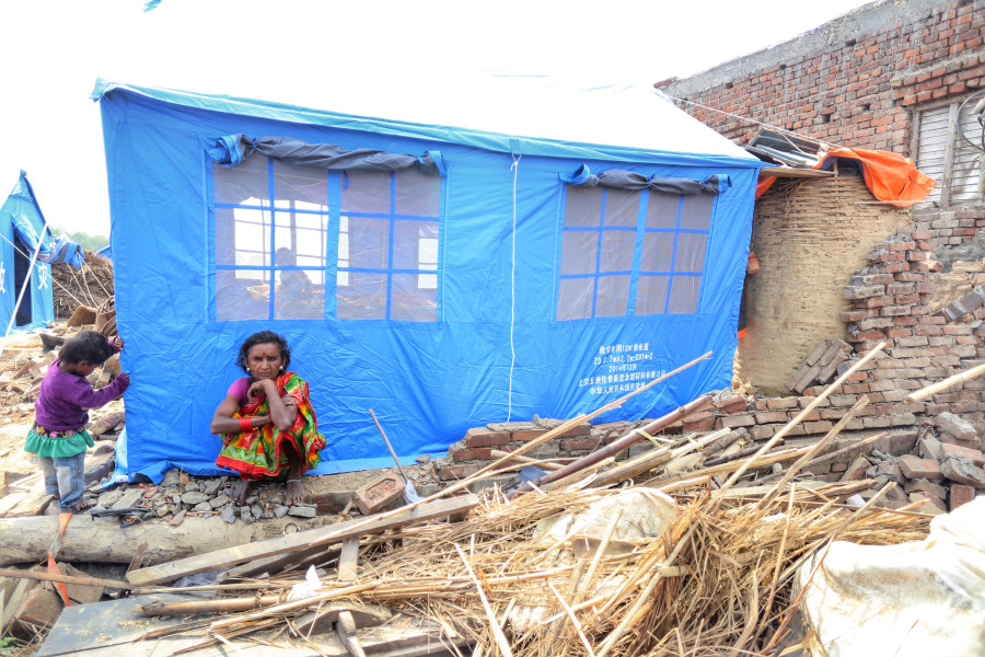 Monsoon arrived over a month ago, but windstorm victims still waiting for houses